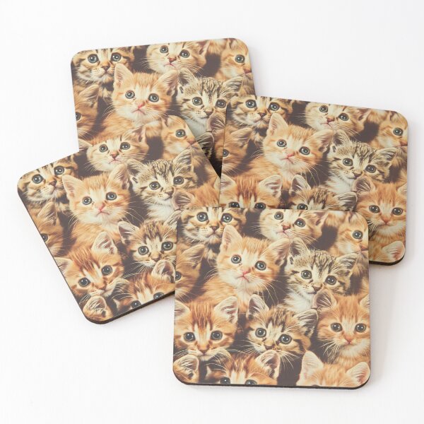 Aperçu de l'œuvre Art de modèle rétro vintage de chats chaton mignons créée et vendue par LVTFCOarts.