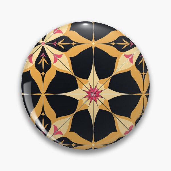 Item preview,  Irregular Patterns in Pink & Golden designed and sold by Ace Apparel  Attire.
