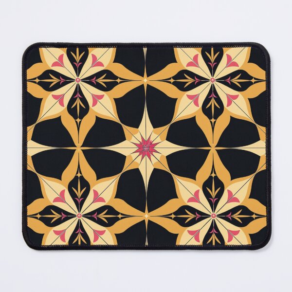 Item preview, Irregular Patterns in Pink & Golden designed and sold by Ace Apparel Attire.
