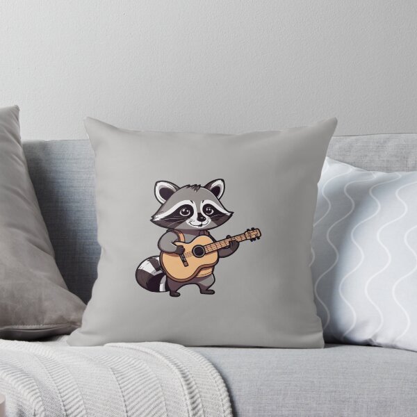 Item preview, Raccoon Playing Guitar designed and sold by Atlantico54.