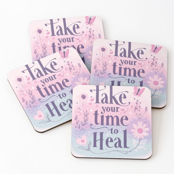 Item preview, Take Your Time To Heal designed and sold by thegirlyshoppe.