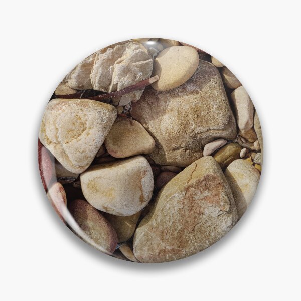 Item preview, Collection Of Stones On Beach designed and sold by Designsbygroovy.