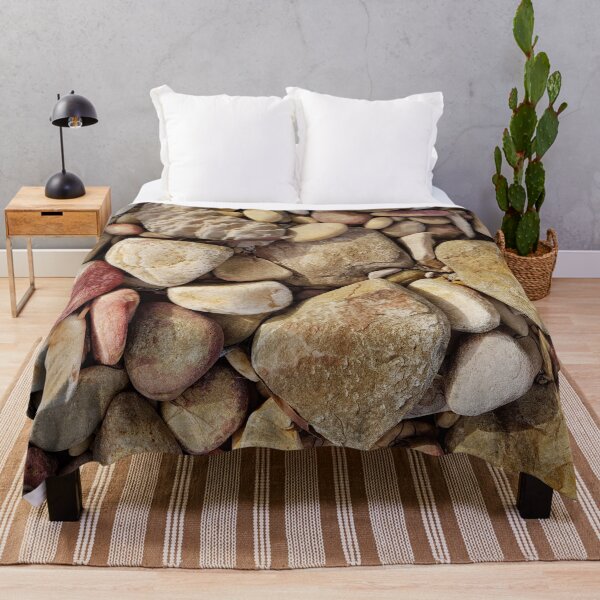Item preview, Collection Of Stones On Beach designed and sold by Designsbygroovy.