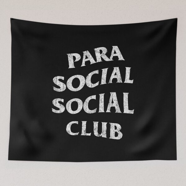 Item preview, Parasocial Social Club designed and sold by huckblade.