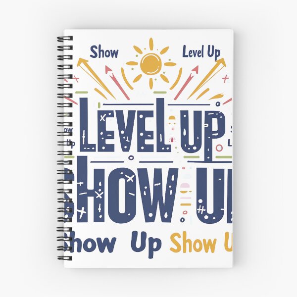 Item preview, Stepping Up to Success: The Power of "Level Up, Show Up" designed and sold by chi3-jp.