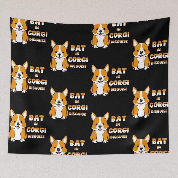 Item preview, Pembroke Welsh Corgi Pet Dog Breed Furry Bat Disguise Cute Gift designed and sold by TheAplus.
