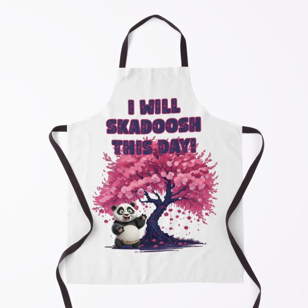 Item preview, I will skadoosh this day! Funny panda motivational humor. designed and sold by JoyOfHopeStore.