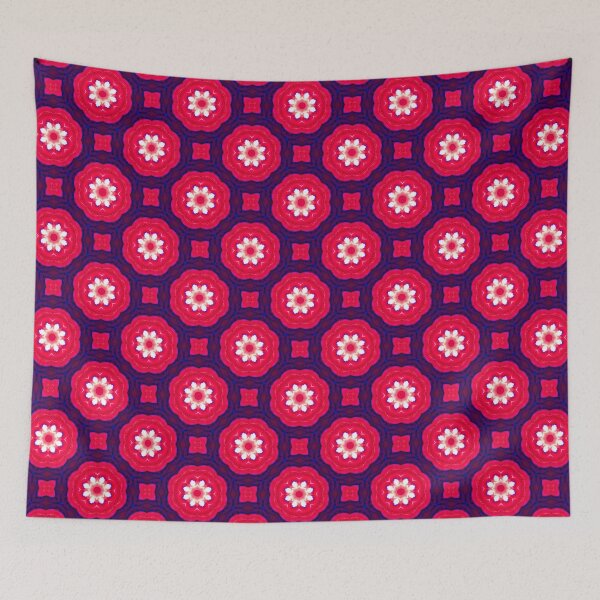 Item preview, Berry Red Kaleidoscope Pattern  designed and sold by Amanda1775.