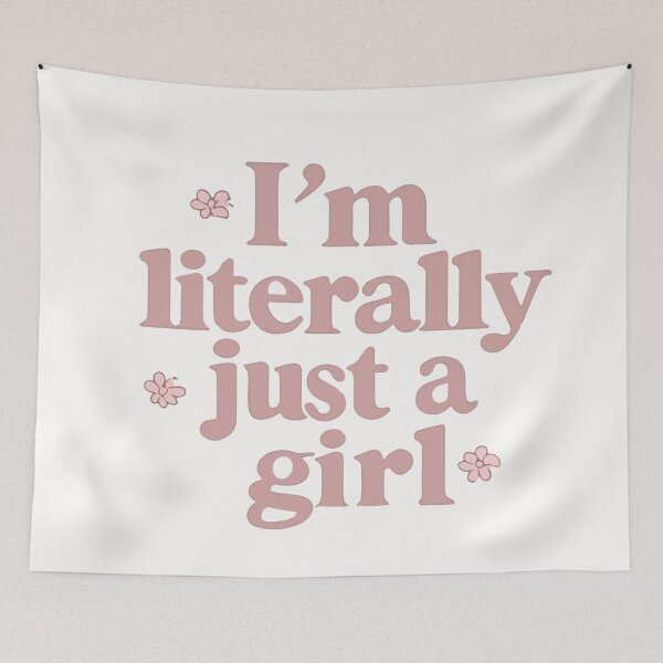 Item preview, Literally Just A Girl designed and sold by thegirlyshoppe.