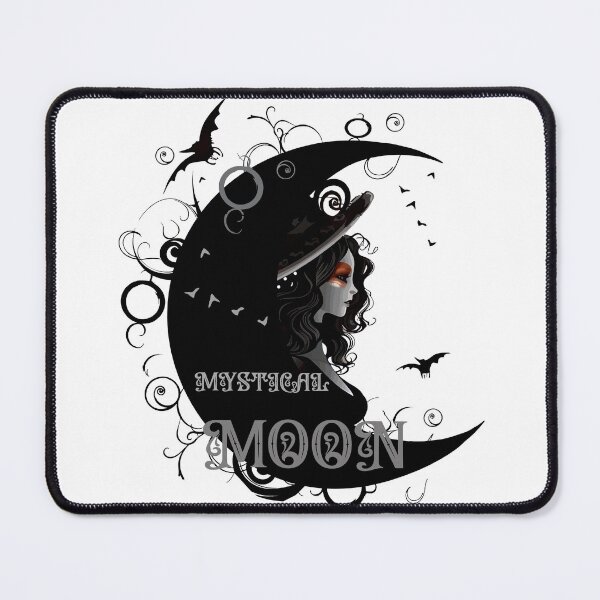 Item preview, Mystical month. Witch moon. Gothic. Halloween sticker. designed and sold by Anastasiia Yurevych.