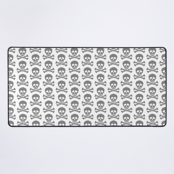 Item preview, Retro Printer Skull & Crossbones (Black) designed and sold by M-Greco.
