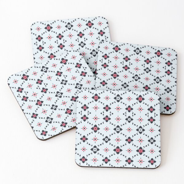 Item preview, Delicate Floral Diamond Repeat: Simple Pattern designed and sold by Ace Apparel  Attire.