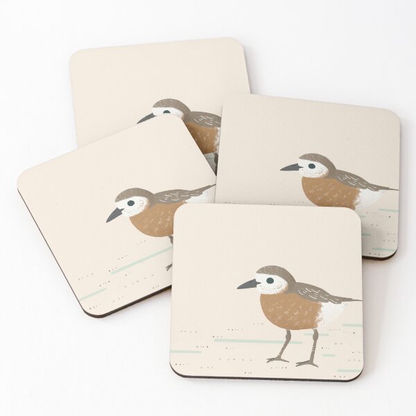 Item preview, Southern Red-breasted Dotterel  (Charadrius obscurus obscurus) designed and sold by anddear.
