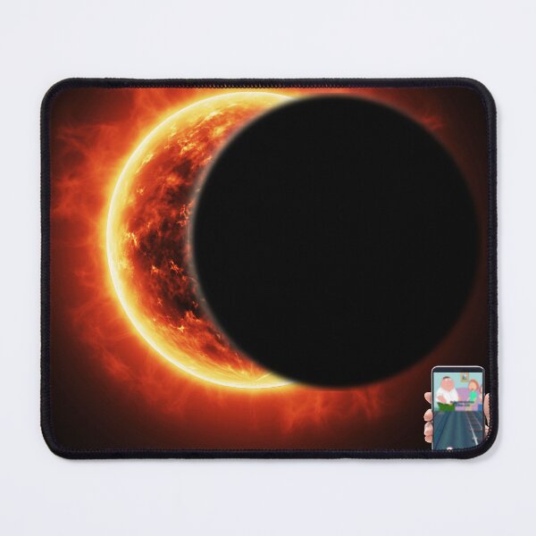 Item preview, watching tiktok while witnessing Total solar eclipse 2024 designed and sold by cloudzer0000.