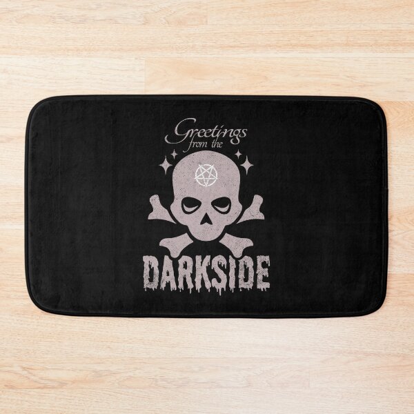 Item preview, Greetings From The Darkside Grunge Skull and Crossbones designed and sold by ObsidianDaz.