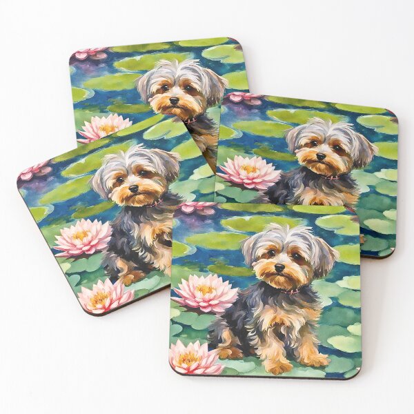 Item preview, Yorkipoo on Lily Pond Impressionism designed and sold by Fredster1966.