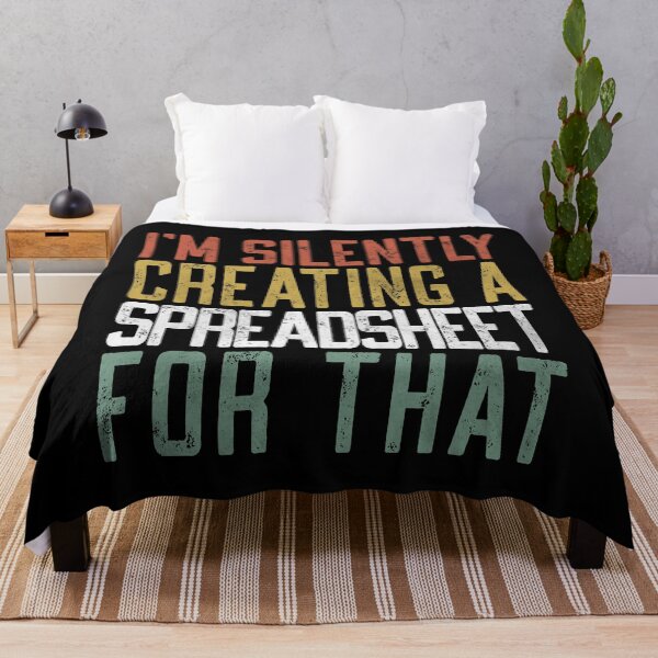Item preview, I'm Silently Creating A Spreadsheet For That, Funny Accountant  designed and sold by Dapper-Art.