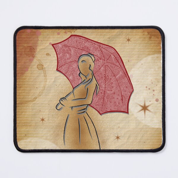 Item preview, Beautiful girl with Umbrella designed and sold by ArchanaVA.