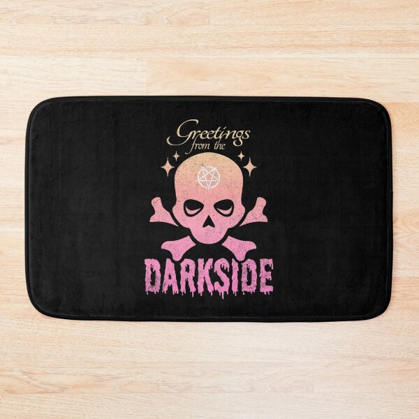 Item preview, Greetings From The Darkside Grunge Skull and Crossbones designed and sold by ObsidianDaz.