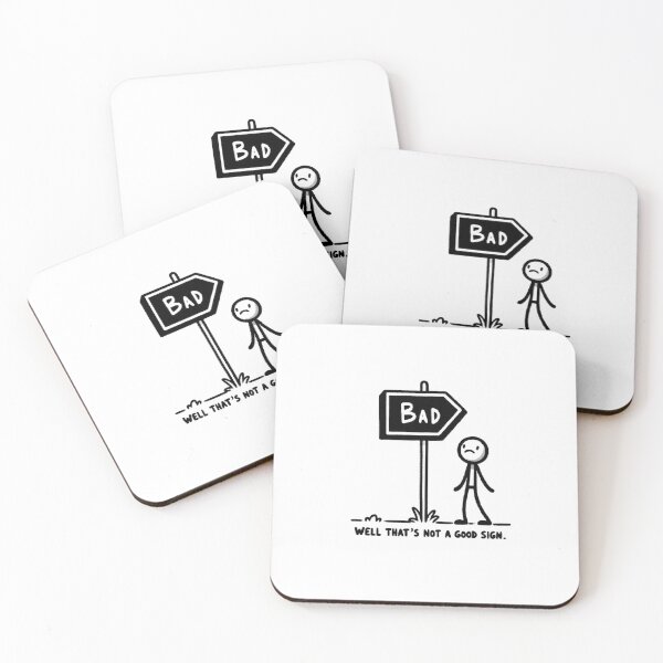 Item preview, well thats not a good sign designed and sold by lazaretand-shop.