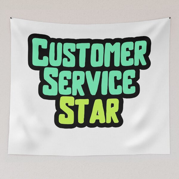 Item preview, Customer Service Star designed and sold by variant designer.
