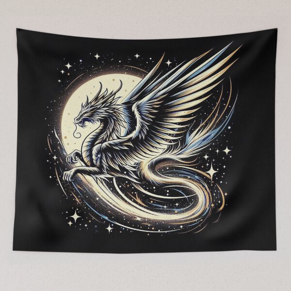 Item preview, Dragon in Space designed and sold by Myra365Art.