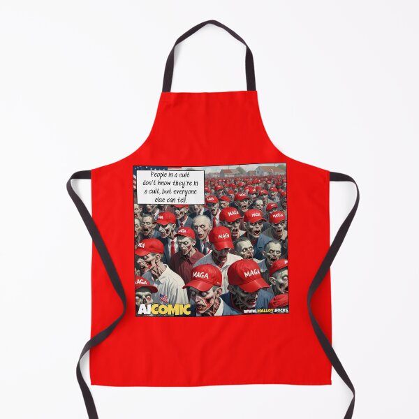 Item preview, 2024 Election Politics: MAGA is a cult of braindead zombies. designed and sold by Malloy.rocks.