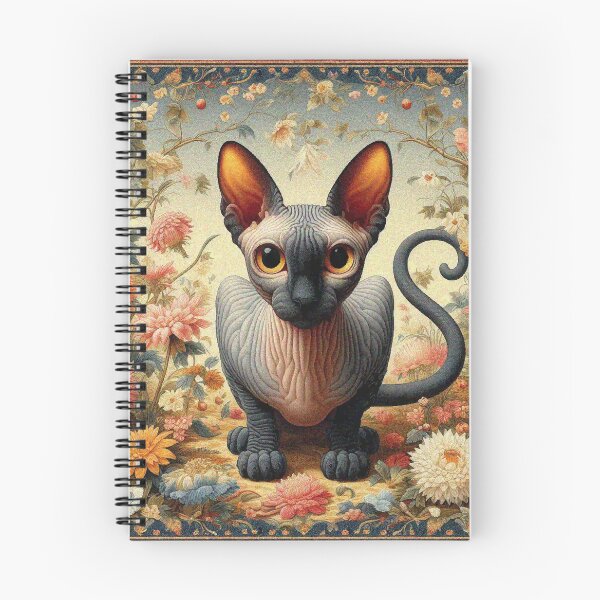 Item preview, Sphynx cat judging you designed and sold by Illuministique.