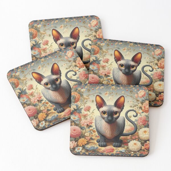 Item preview, Sphynx cat judging you designed and sold by Illuministique.