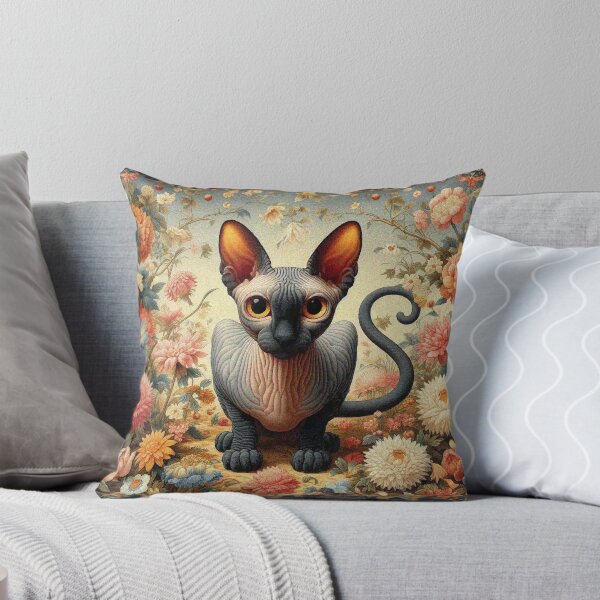 Item preview, Sphynx cat judging you designed and sold by Illuministique.