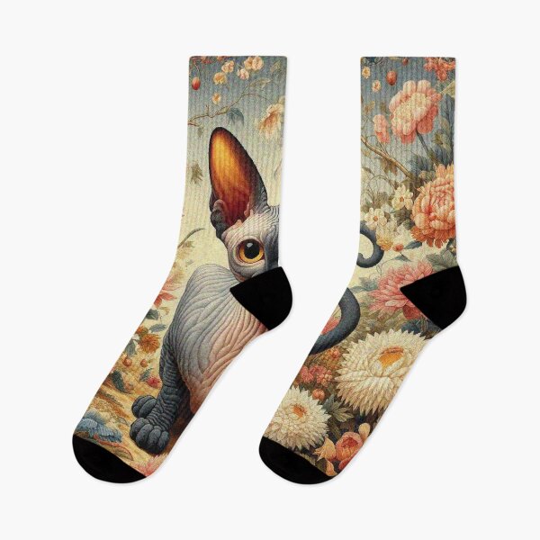 Item preview, Sphynx cat judging you designed and sold by Illuministique.