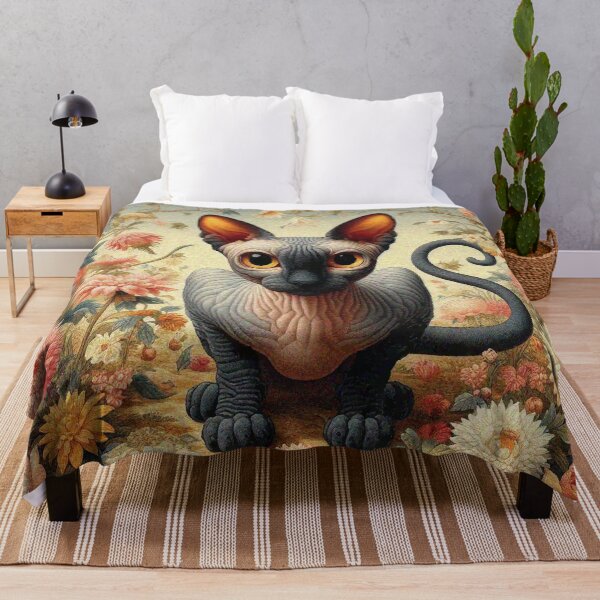 Item preview, Sphynx cat judging you designed and sold by Illuministique.