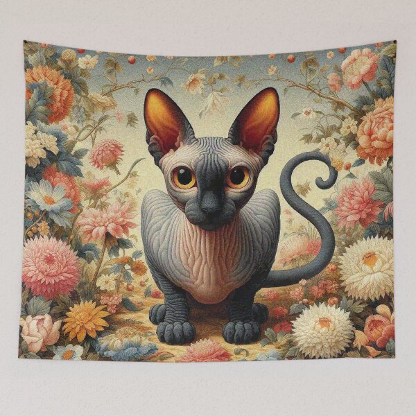 Item preview, Sphynx cat judging you designed and sold by Illuministique.
