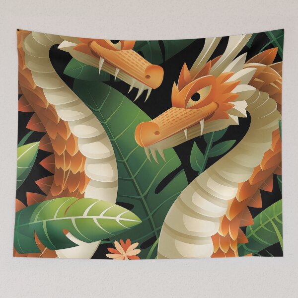 Item preview, Dragons of the Jungle Flame designed and sold by unimuse.