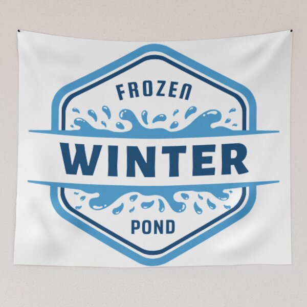 Item preview, GALATHI Winter - Frozen Pond designed and sold by Galathi Designs.