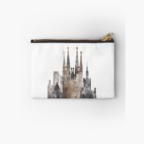Artikelvorschau, Barcelona, ​​Aquarell Barcelona, ​​Barcelona Skyline entworfen und verkauft von Rosaliartbook.