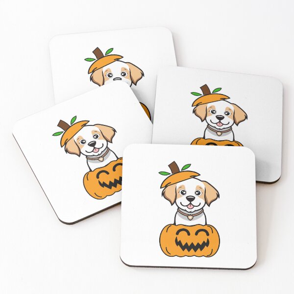Item preview, Funny Happy Dog in a pumpkin designed and sold by Pet Station.