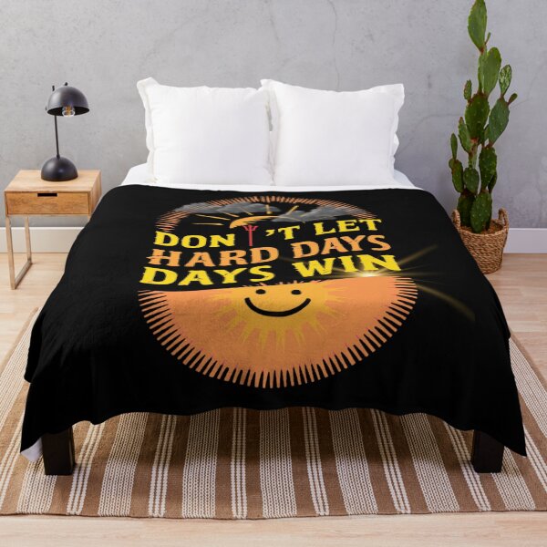 Item preview, Don't Let HARD DAYS WIN motivational mental strenght design designed and sold by Jt41.