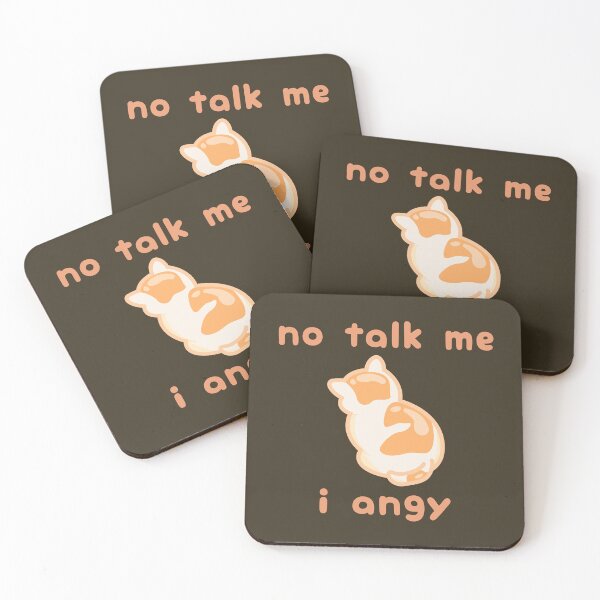 Item preview, no talk me im angy designed and sold by yolaenijia.