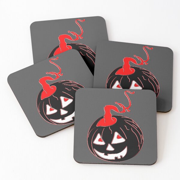 Item preview, Happy Hallowin Party Halloween day red pumpkin pixel art designed and sold by 4rpixs.