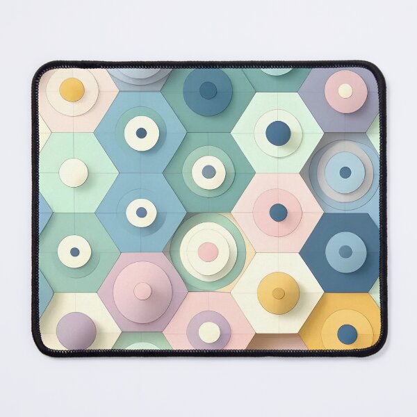 Item preview, Abstract Geometric Contemporary Design | Modern Artistic Pattern designed and sold by PillowTalkyZone.