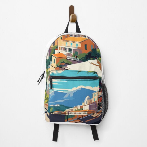 Item preview, Amalfi Italy. Vintage Style Travel Poster. designed and sold by Lucy Goosy Art.