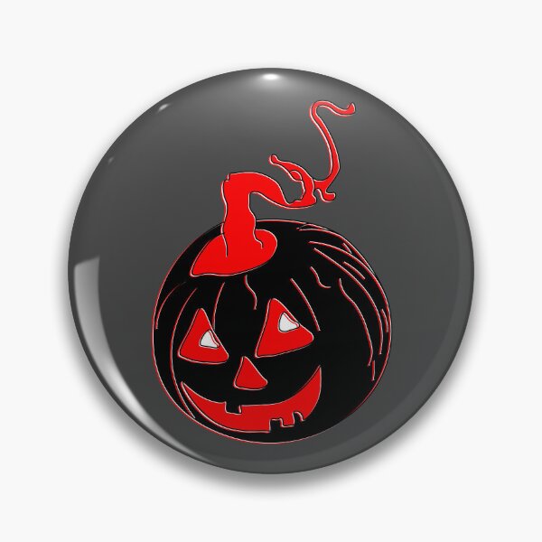 Item preview, Happy Hallowin Party Halloween day red pumpkin pixel art designed and sold by 4rpixs.