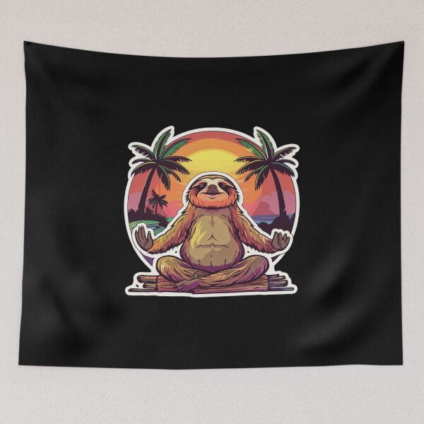 Item preview, My Spirit Animal is Sloth. Sloth Yoga designed and sold by elnexshop.