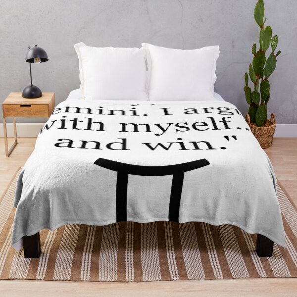 Item preview, Gemini Quote designed and sold by ArtfulMiller.