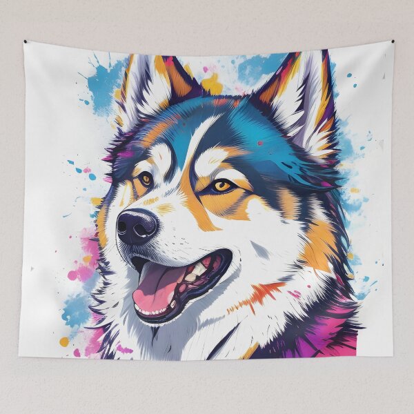 Item preview, Dog  vectorart tshirt design printready graffitistyle designed and sold by rodoxyes.
