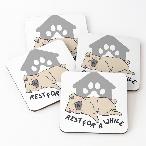 Item preview,  Dog saying rest for a while , brafdesign designed and sold by Brafdesign.