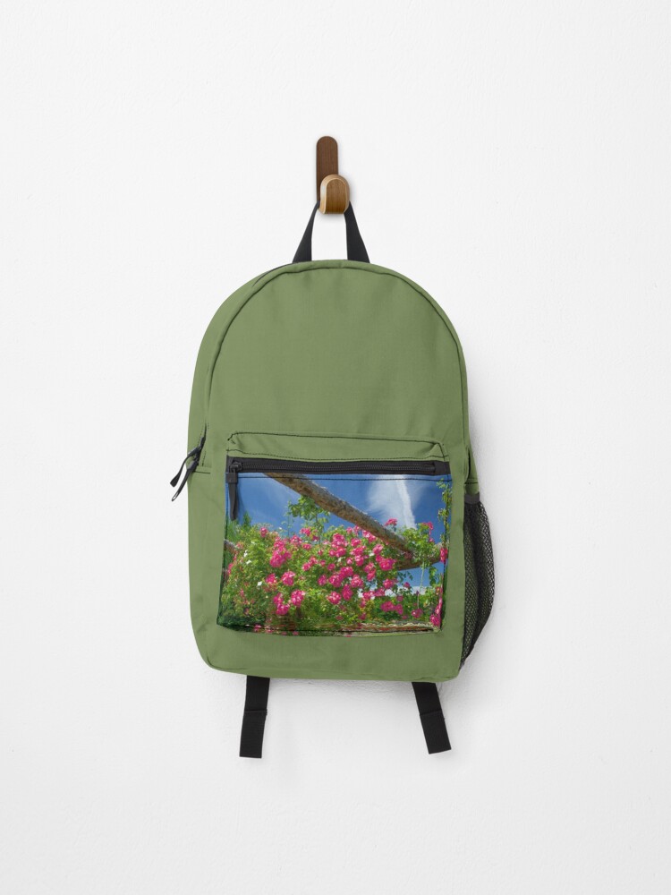 Thumbnail 1 of 3, Backpack, Rambling Roses designed and sold by Alisonchambers2.