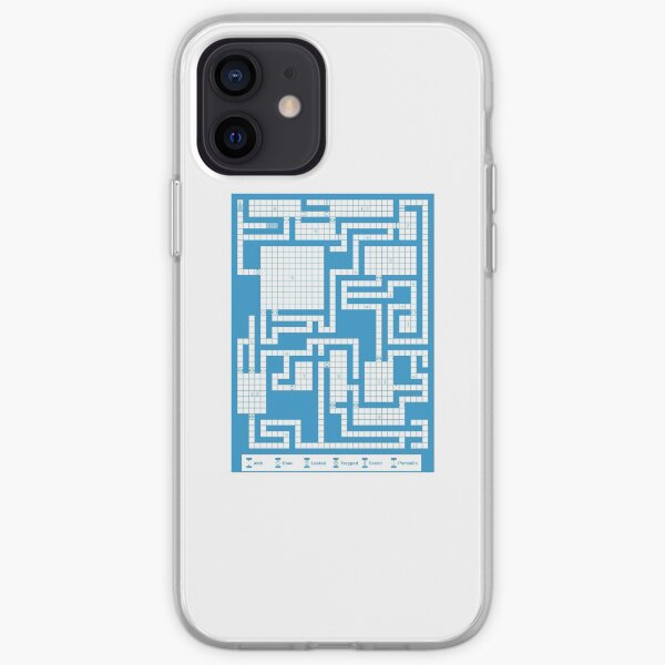 Old School RPG Map iPhone Soft Case