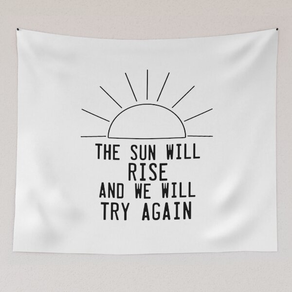 Item preview, The Sun Will Rise Again designed and sold by MiniMiat.